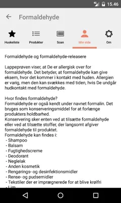 SkinAllergy android App screenshot 0